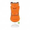 IMPERMEABLE REVERSIBLE CAMUFLAJE-NARANJA PARA PERROS