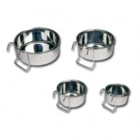 COMEDERO ASA DE ACERO INOXIDABLE