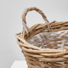 CESTA ASAS MIMBRE CON PLÁSTICO