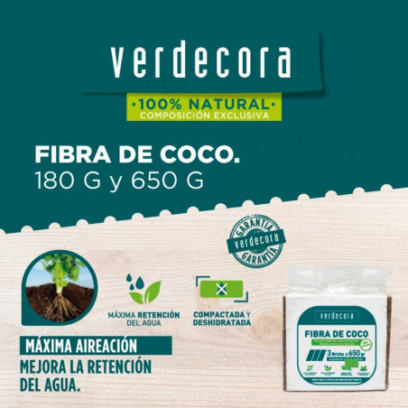 FIBRA DE COCO VERDECORA