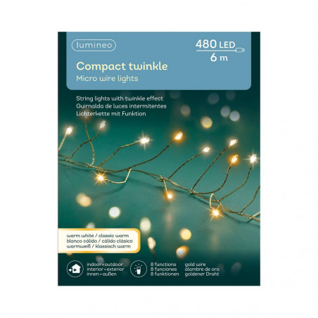 GUIRNALDA MIX BLANCO CÁLIDO+FRÍO COMPACT MICROLED