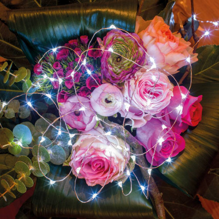 GUIRNLADA BLANCO FRÍO MICROLED INTERIOR