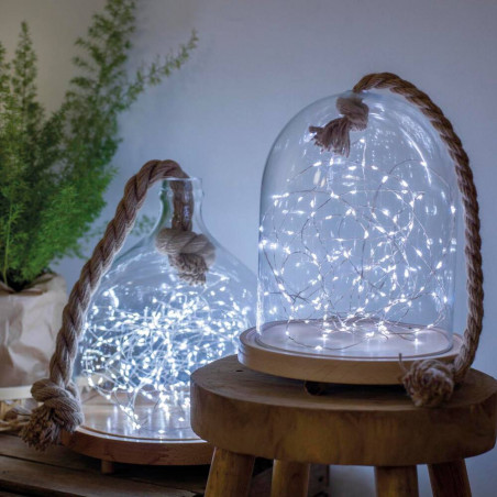 GUIRNLADA BLANCO FRÍO MICROLED INTERIOR