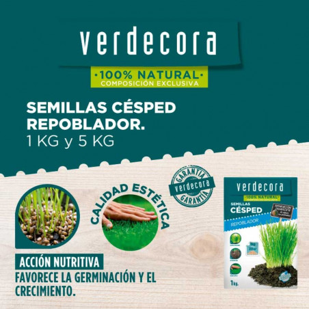 SEMILLAS CÉSPED REPOBLADOR VERDECORA