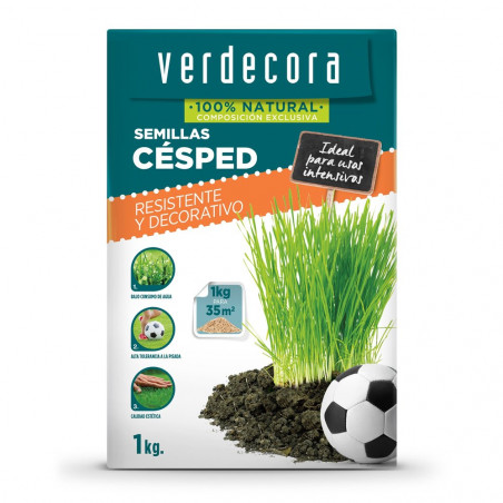 SEMILLAS CéSPED RESISTENTE Y DECORATIVO VERDECORA