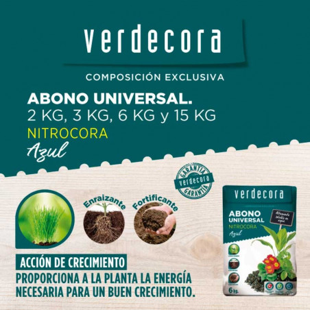 ABONO NITROCORA AZUL UNIVERSAL VERDECORA