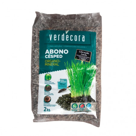 ABONO ORGANOMINERAL CESPED VERDECORA
