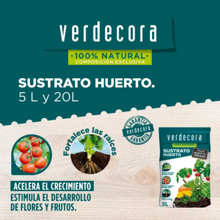 SUSTRATO HUERTO VERDECORA