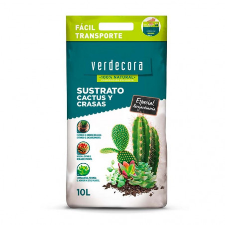 SUSTRATO CACTUS Y CRASAS VERDECORA