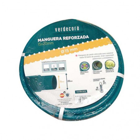 MANGUERA 15MM VERDECORA