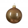 SET 6 BOLAS CRISTAL 8CM COBRE