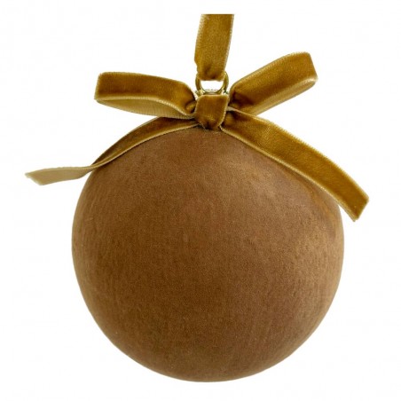 BOLA TERCIOPELO CAMEL
