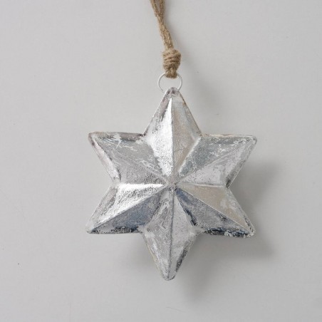 COLGANTE ESTRELLA PLATA