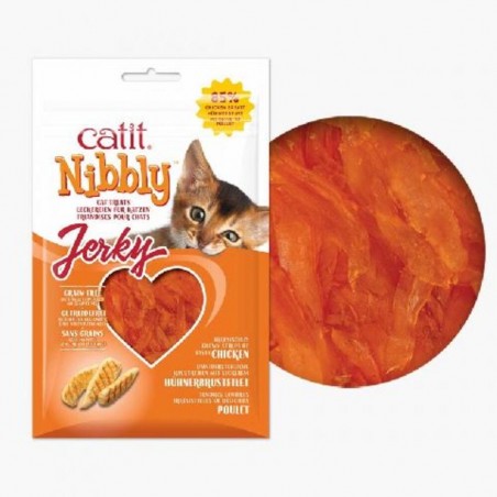 SNACK NIBBLY JERKY POLLO 30GR