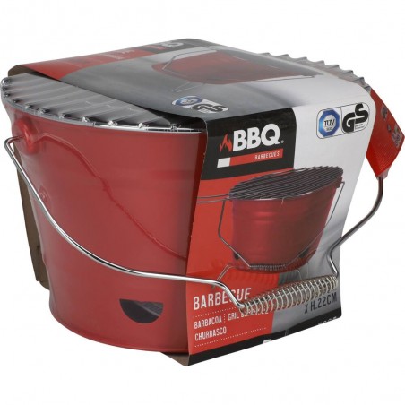 BBQ BUCKET D27CM VERDE