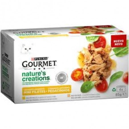 NATURES CREATION PESCADO  4X85GR