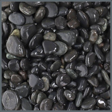 GRAVA BLACK PEBBLES 8-16MM 5KG