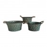 JARDINERA ZINC REDONDA CON ASAS CUERDA