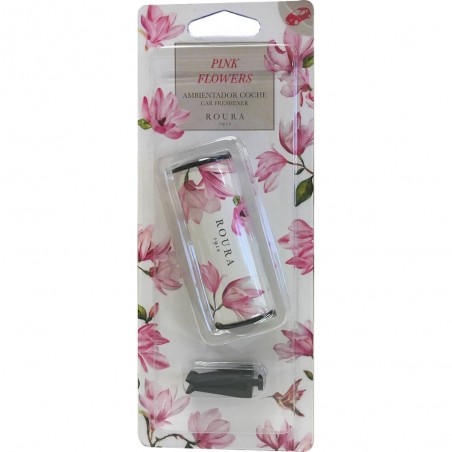 AMBIENTADOR COCHE FLORES ROSAS