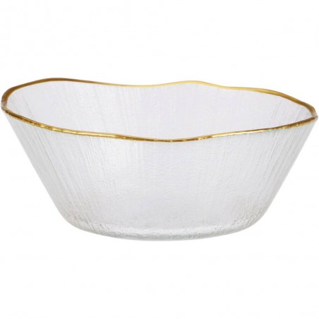 BOL CRISTAL BORDE DORADO