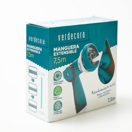 MANGUERA EXTENSIBLE CON PISTOLA VERDECORA