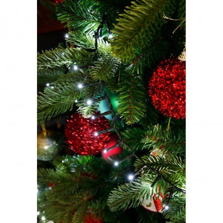 GUIRNALDA BLANCO FRÍO COMPACTA LED NAVIDAD