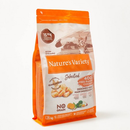 PIENSO GATO NATURE'S VARIETY SELECT. KITTEN POLLO