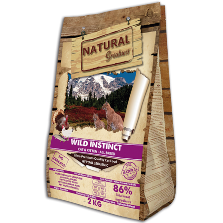 PIENSO GATO NATURAL GREATNESS KITTEN WILD INSTINCT