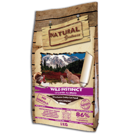 PIENSO GATO NATURAL GREATNESS KITTEN WILD INSTINCT
