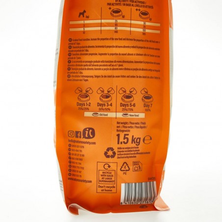 PIENSO PERRO NATURE'S VARIETY ADULTO MINI POLLO