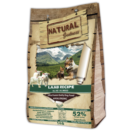 PIENSO PERRO NATURAL GREATNESS SENSITIVE CORDERO
