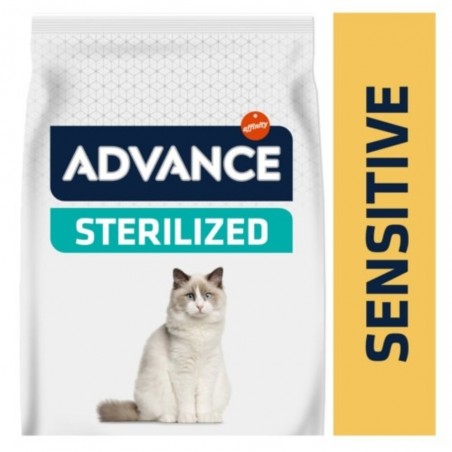 PIENSO GATO ADVANCE GATO STERILIZED SALMÓN  SENSITIVE