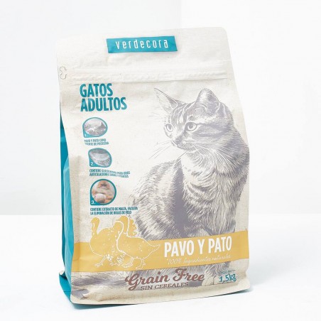 Pienso gato verdecora adulto