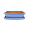 MACETA BONSÁI RECTANGULAR + PLATO COLORES