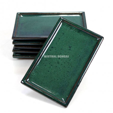 PLATO RECTANGULAR  VERDE
