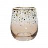 VASO SPARKLE ÁMBAR DORADO