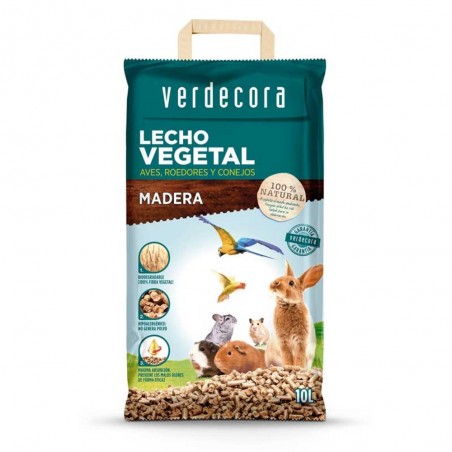 LECHO PARA PAJAROS Y ROEDORES MADERA VERDECORA