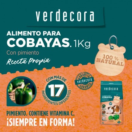 ALIMENTO COBAYA VERDECORA
