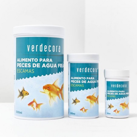 ALIMENTO AGUA FRIA ESCAMAS VERDECORA