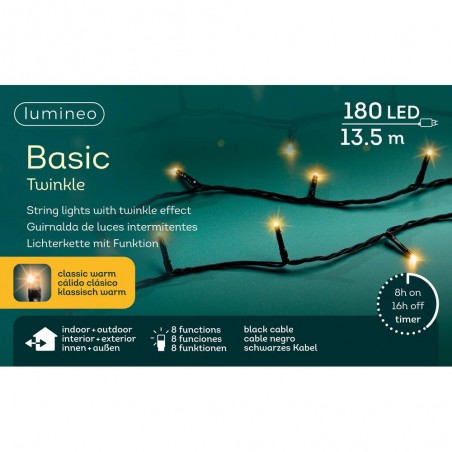 GUIRNALDA BLANCO CLÁSICO CÁLIDO BASIC LED