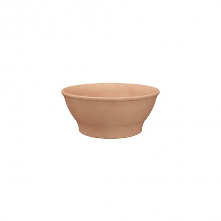 MACETA BOWL BARRO BLANCO
