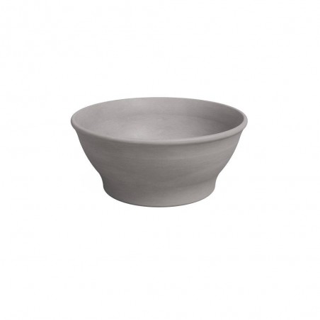MACETA BOWL BARRO ANTRACITA