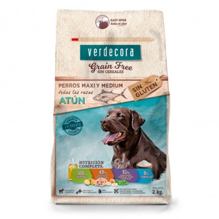 PIENSO GRAIN FREE ADULTO ATÚN VERDECORA