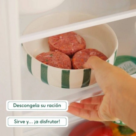 MENÚ BARF SALMÓN Y PAVO PERRO WILD BALANCE