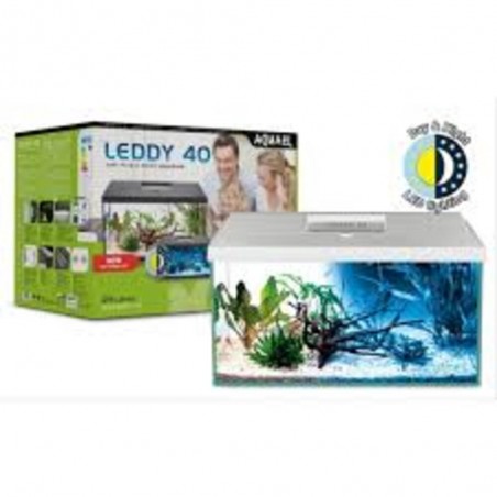 AQUARIUM SET LEDDY BLANCO
