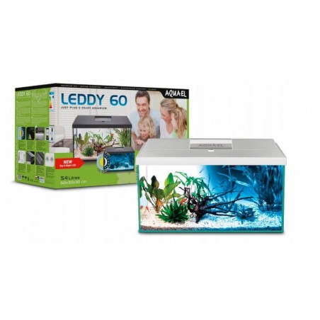 AQUARIUM SET LEDDY BLANCO