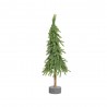 MINI ABETO ARTIFICIAL CON GLITER  NAVIDAD