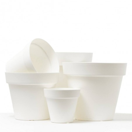 MACETA CAPRI BLANCO