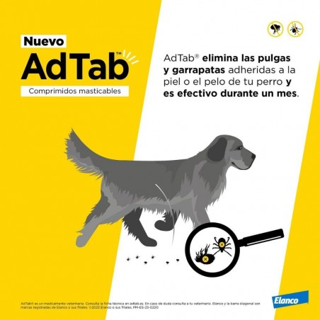 1,3-2,5KG ADTAB COMPRIMIDOS MASTICABLES PARA PERRO