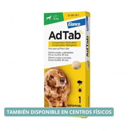 11-22KG ADTAB COMPRIMIDOS MASTICABLES PARA PERRO
